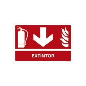 Señalética-de-seguridad-extintor-aqui