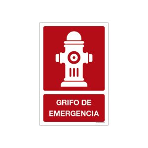 Señalética-de-seguridad-grifo- -de-emergencias